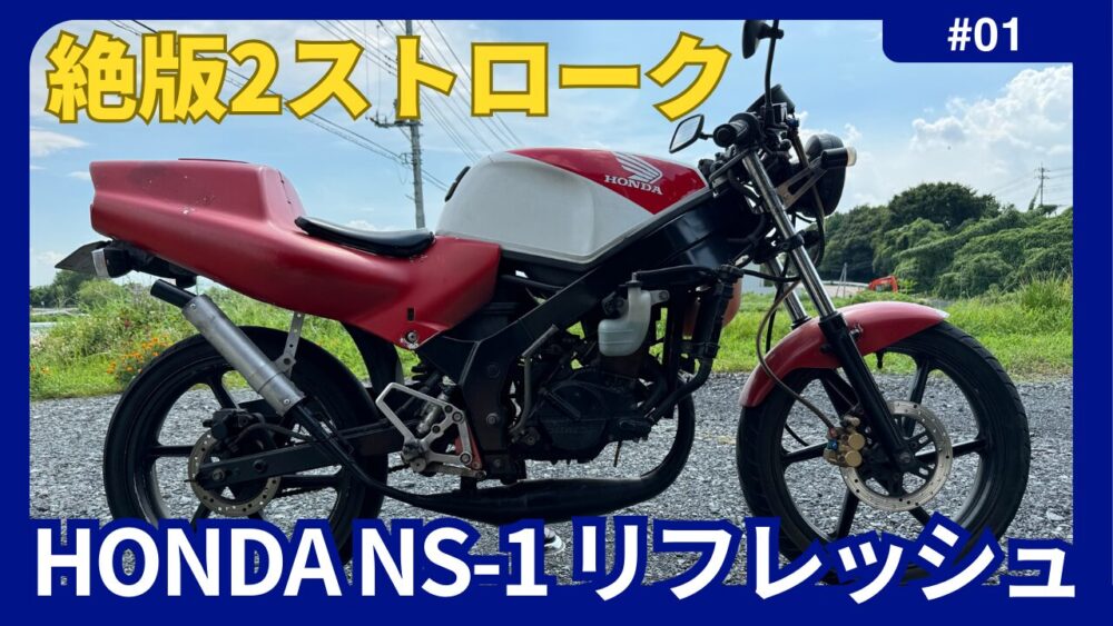 【NS-1復活PJT】20年放置したHONDA NS-1の復活プロジェクトを開始！ ゆっくりのんびり作業予定 まずは現状のひどさをお届け ホンダ NS-1 AC12 レストアベース 書,キー付 早い者勝ち